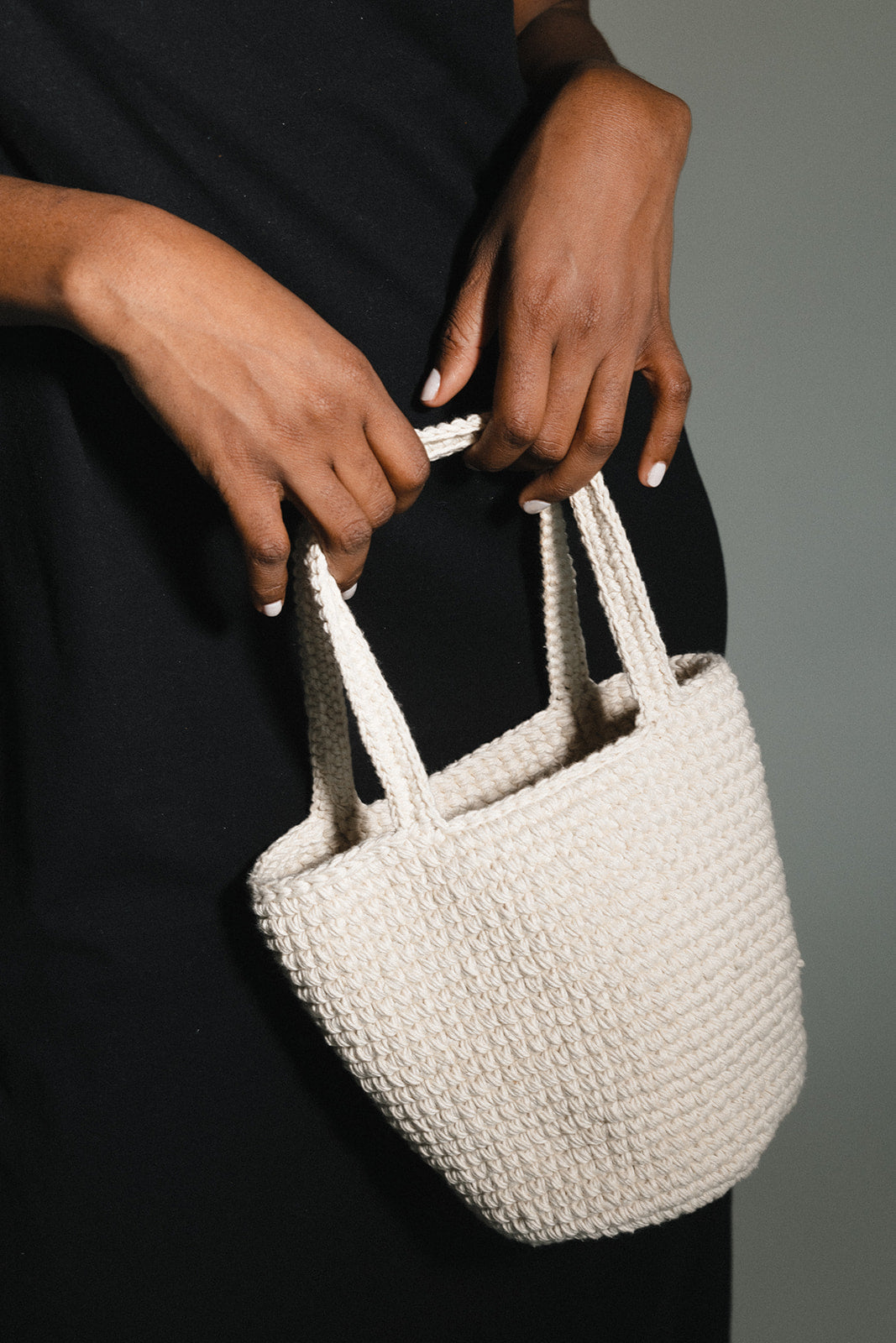 Crochet Mini Bucket Bag